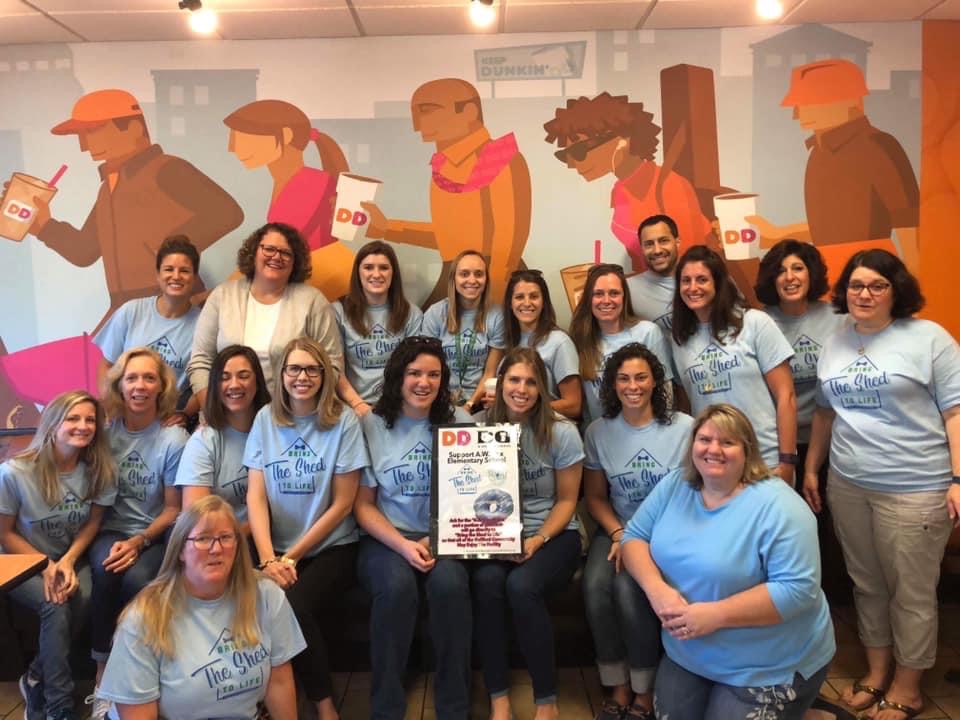 Donut Fundraiser to support A.W. Cox Elementary school in their efforts to renovate their shed into a safe and fun play area